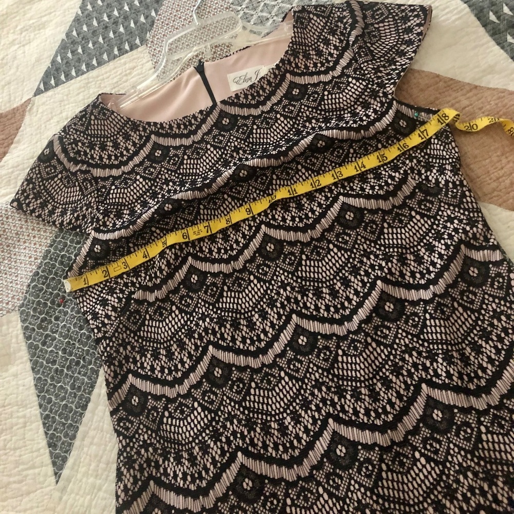 Eliza J Lace Sheath Dress ~ Beautiful Like New! - Picture 3 of 7